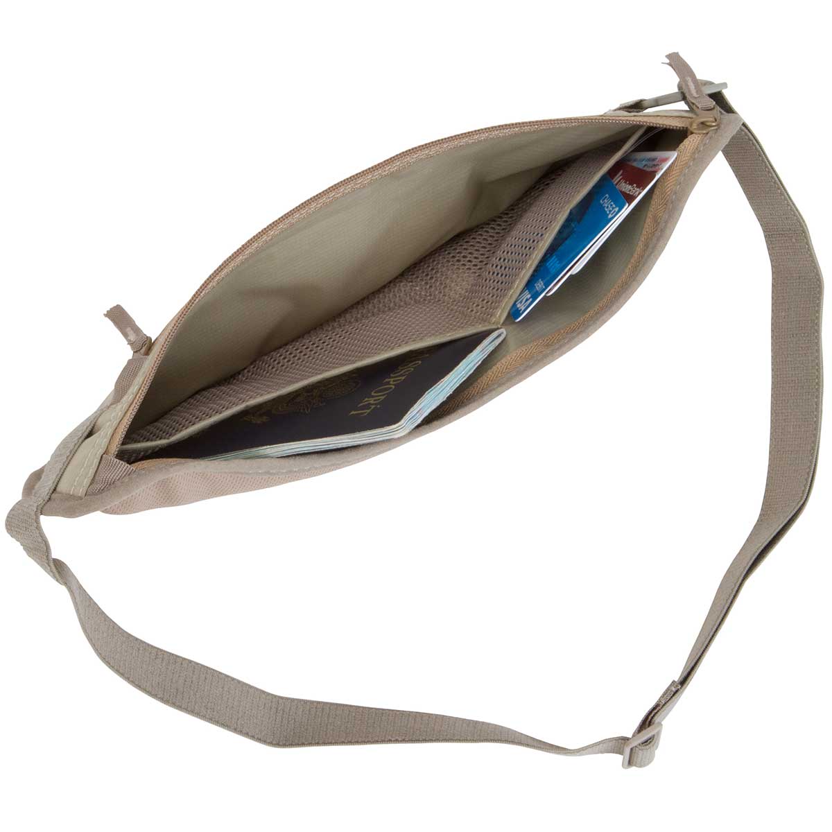 Eagle Creek RFID Blocker Money Belt DLX in Tan